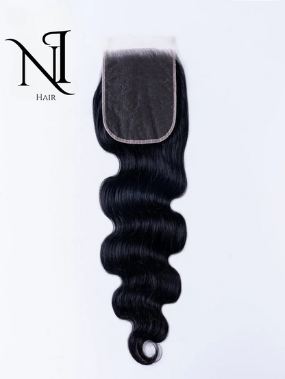 Raw 6x6 Wavy Lace Closure (HD Lace)